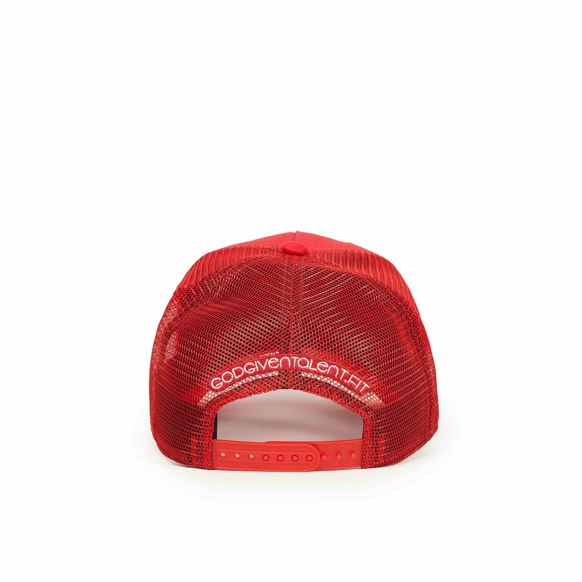 Red Shauku Mesh Hat