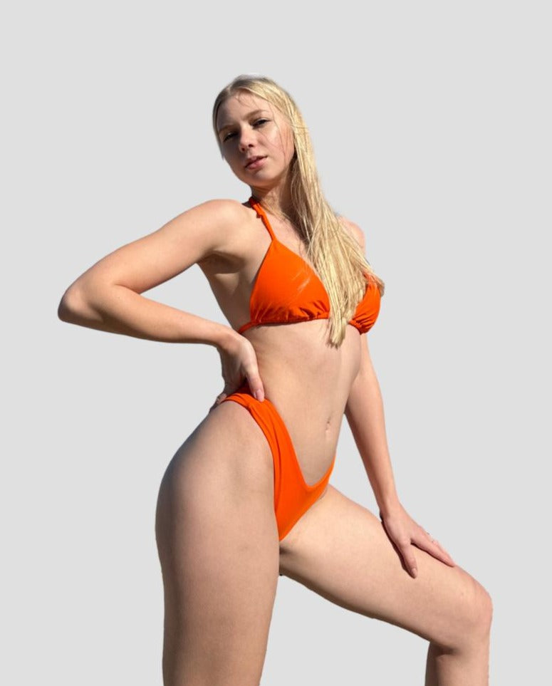 PALM SWM - Miami Bikini Bottom | Orange, buy at DOORS NYC