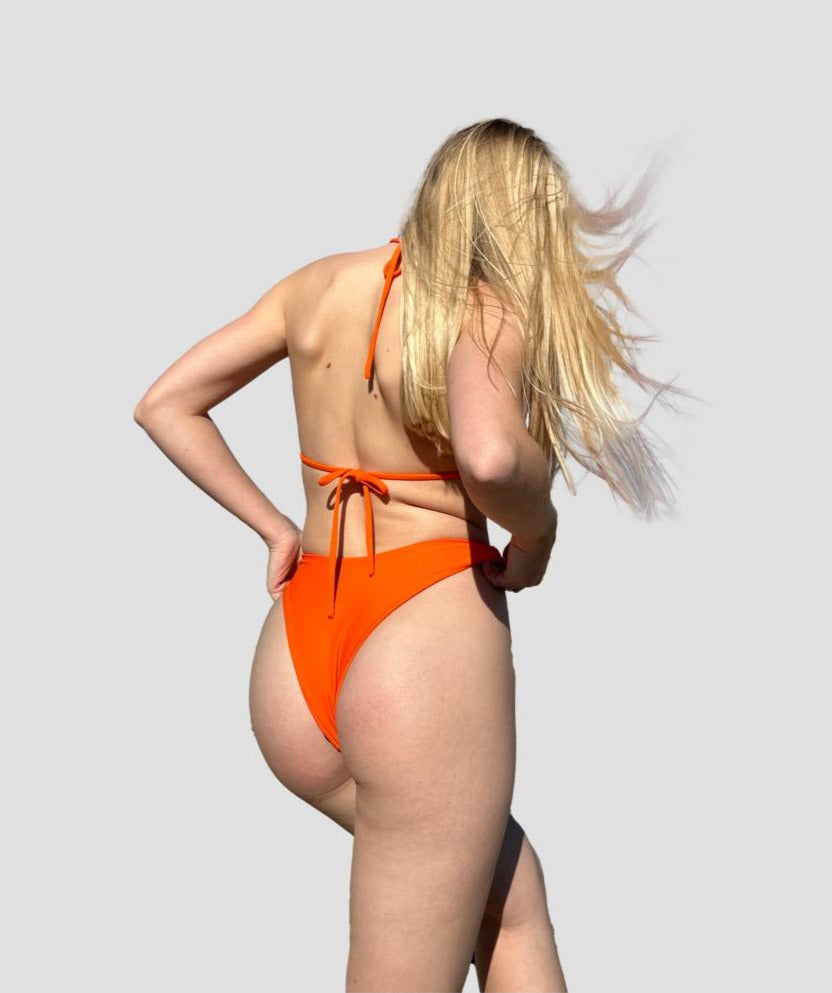 PALM SWM - Miami Bikini Bottom | Orange, buy at DOORS NYC