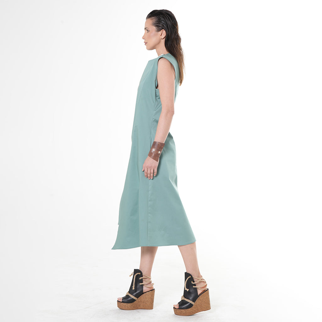 METAMORPHOZA - Midi Mint Dress, buy at DOORS NYC