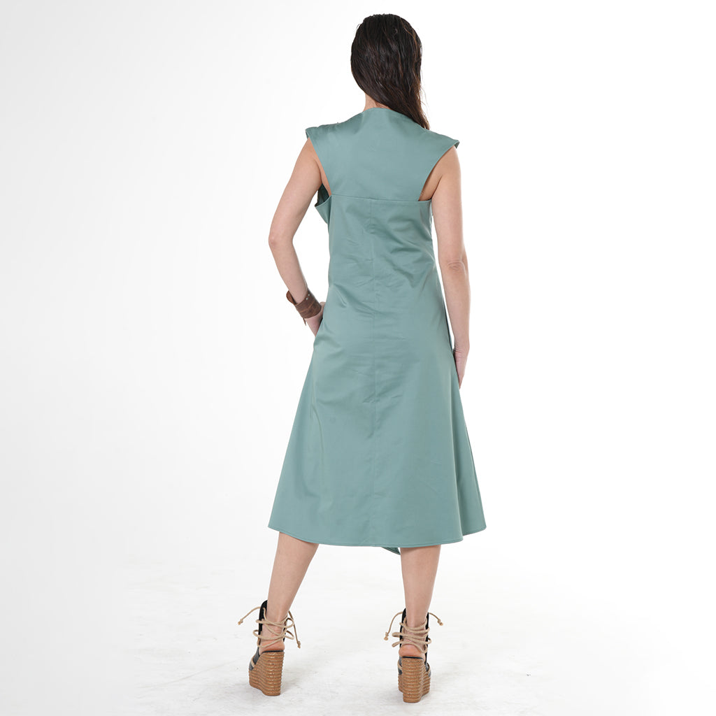 METAMORPHOZA - Midi Mint Dress, buy at DOORS NYC