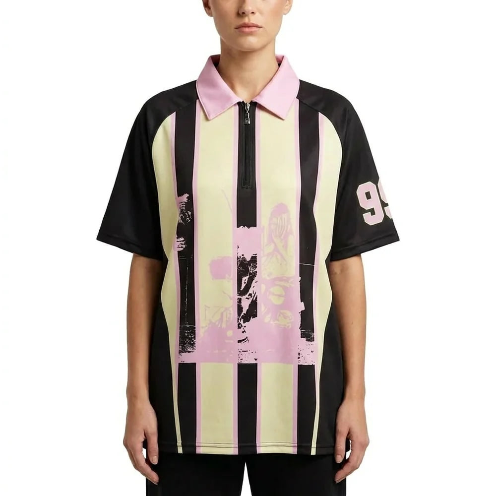 PAPER DOLLS - Multicolor Soccer Jersey, buy at DOORS NYC