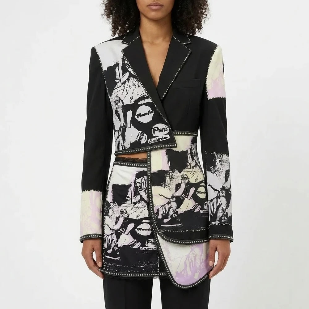 PAPER DOLLS - Multicolor Wrap Skirt, buy at DOORS NYC