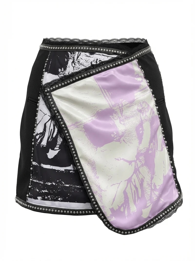 PAPER DOLLS - Multicolor Wrap Skirt, buy at DOORS NYC