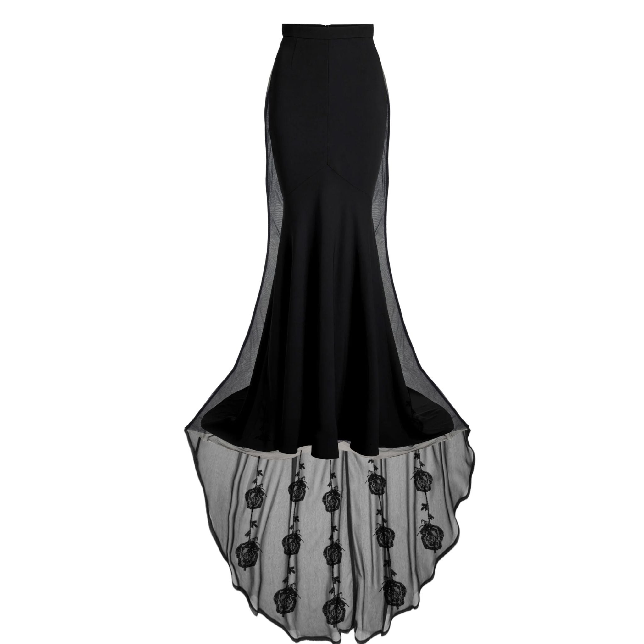 ELSA NILAJ - Embroidered Mermaid Skirt, buy at DOORS NYC