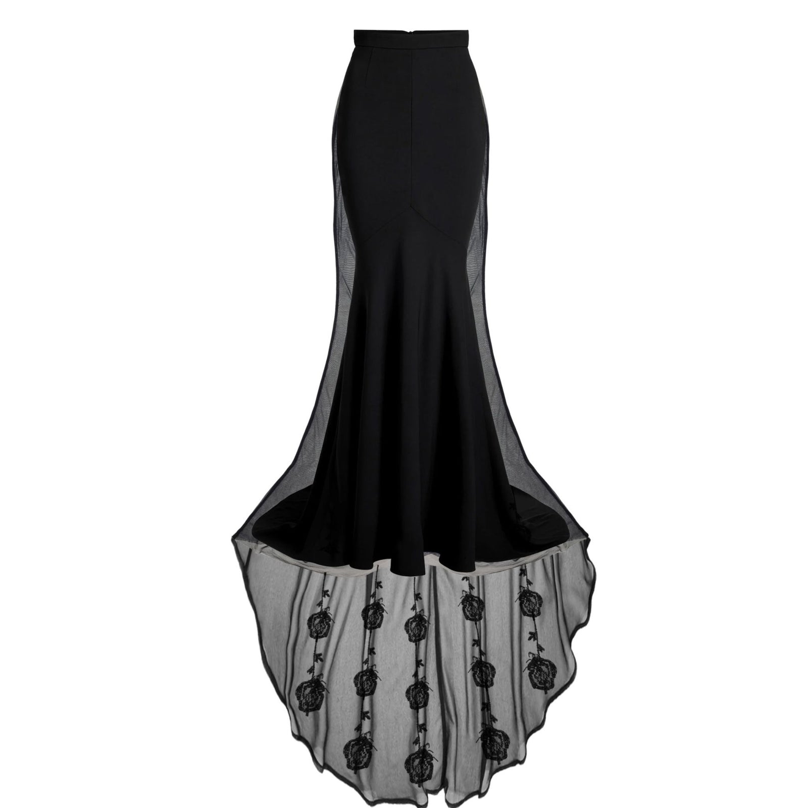 ELSA NILAJ - Embroidered Mermaid Skirt, buy at DOORS NYC