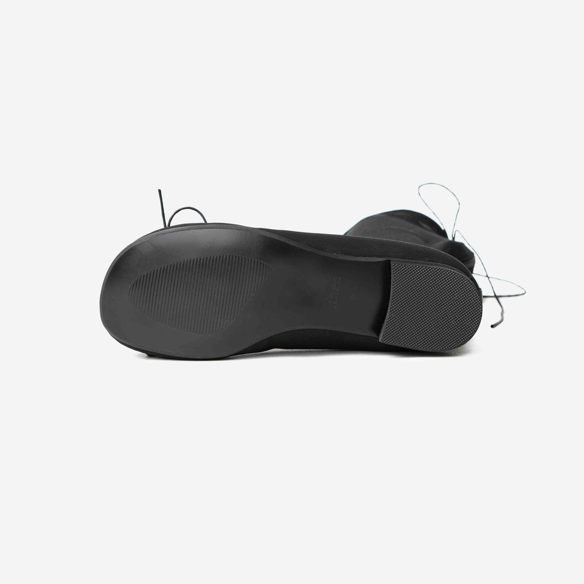 Nia Sheer Mesh Boots  | Black