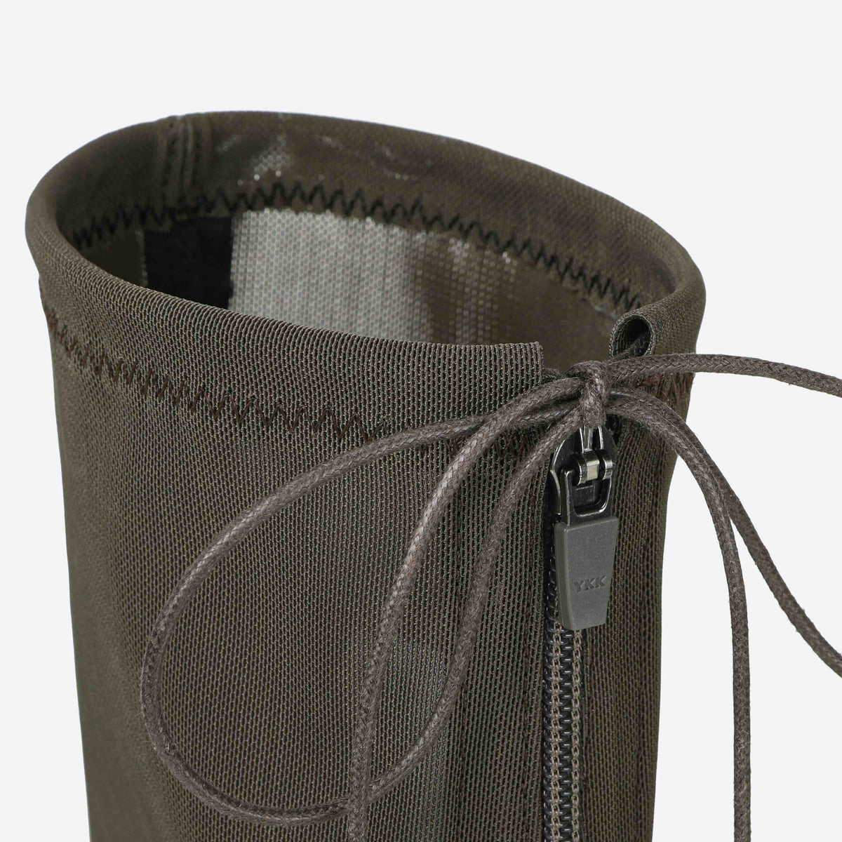 Nia Sheer Mesh Boots  |  Brown