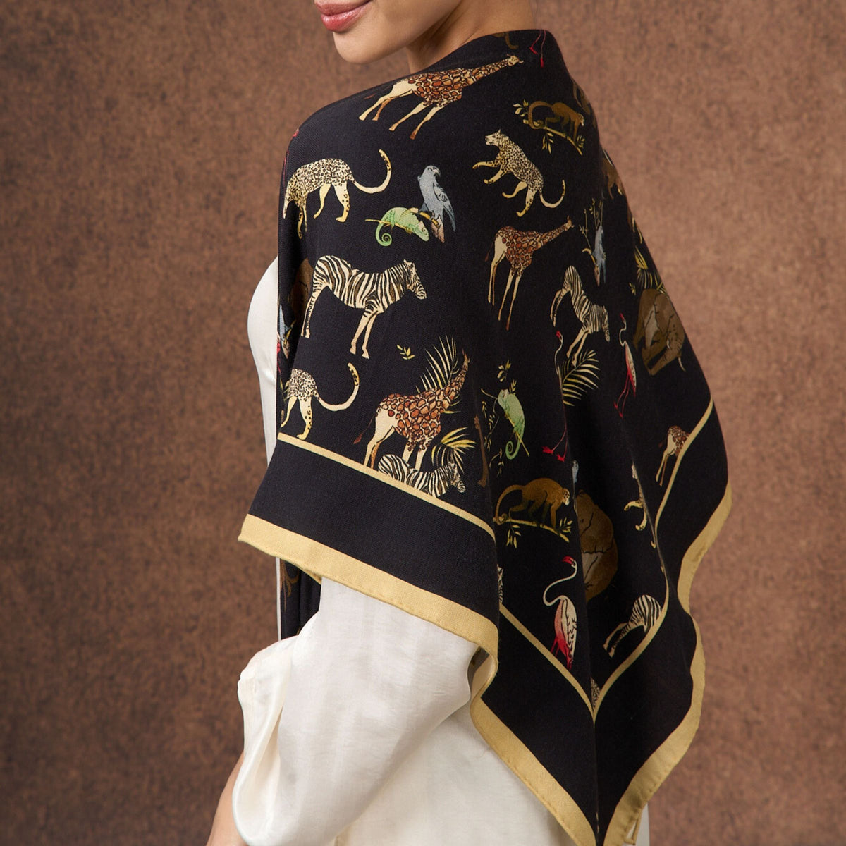 Noir Safari Scarf