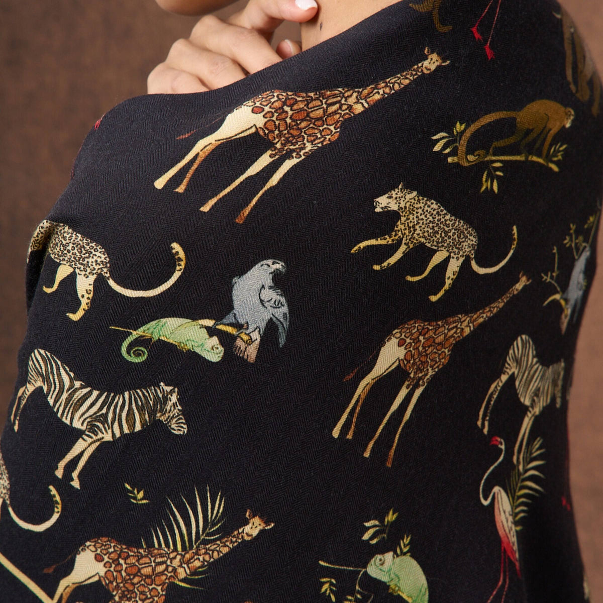 Noir Safari Scarf