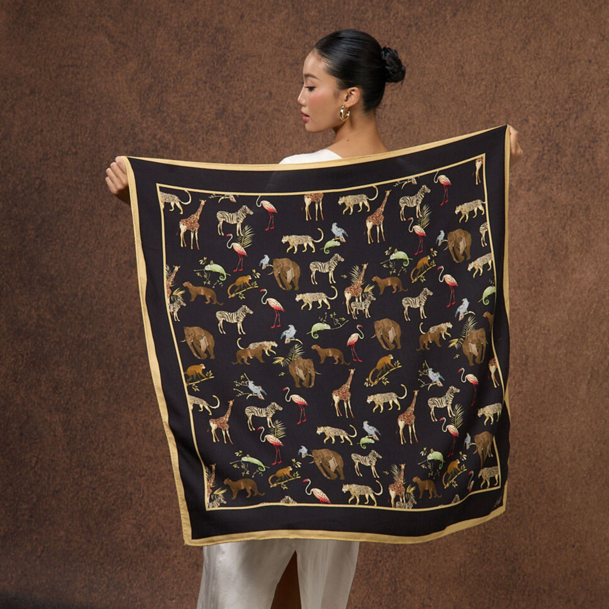 Noir Safari Scarf