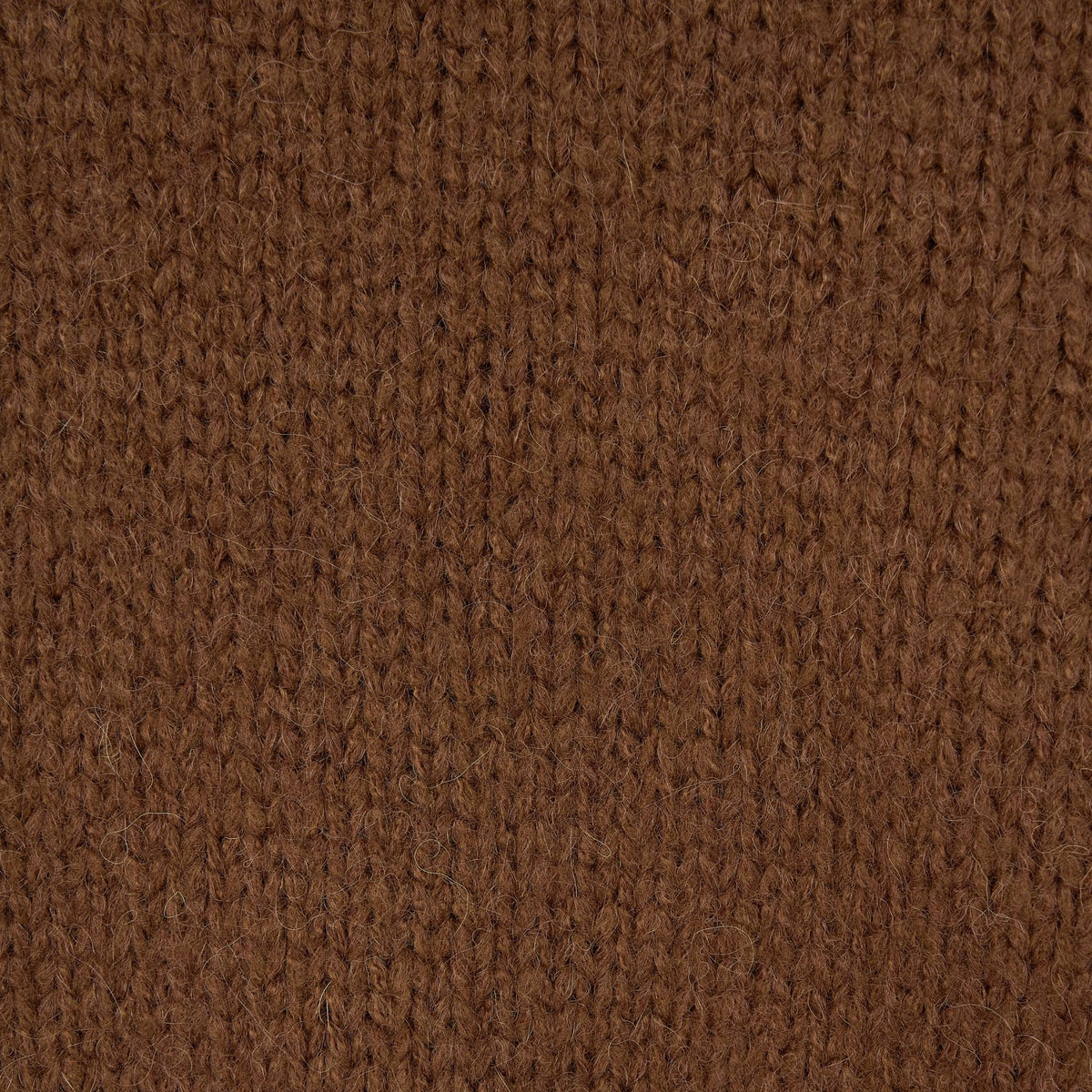 Halo Mohair Knit with V-neck and Long Sleeves