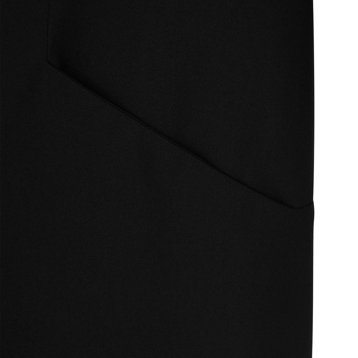 Close-up of black fabric texture