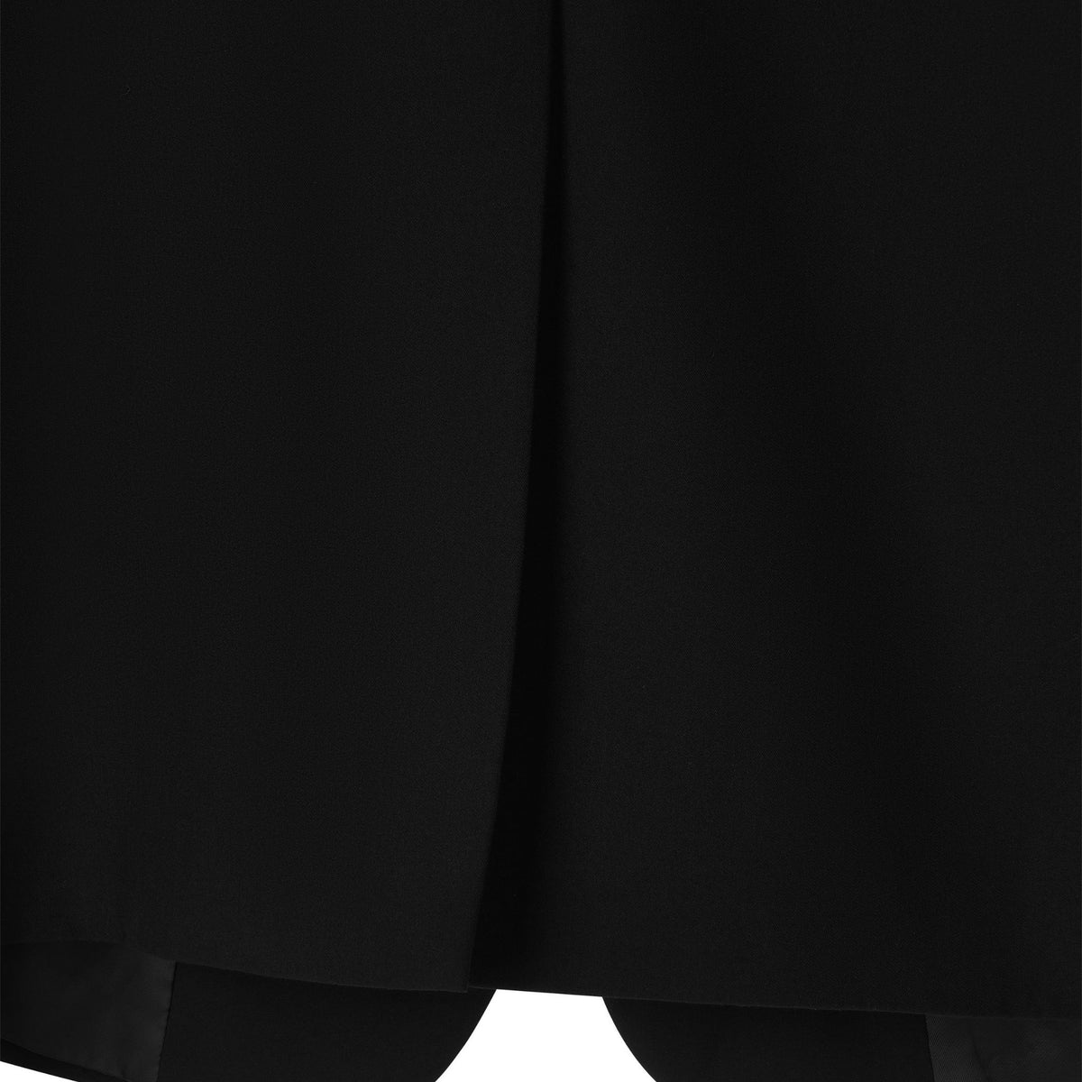 Close-up of a black fabric texture