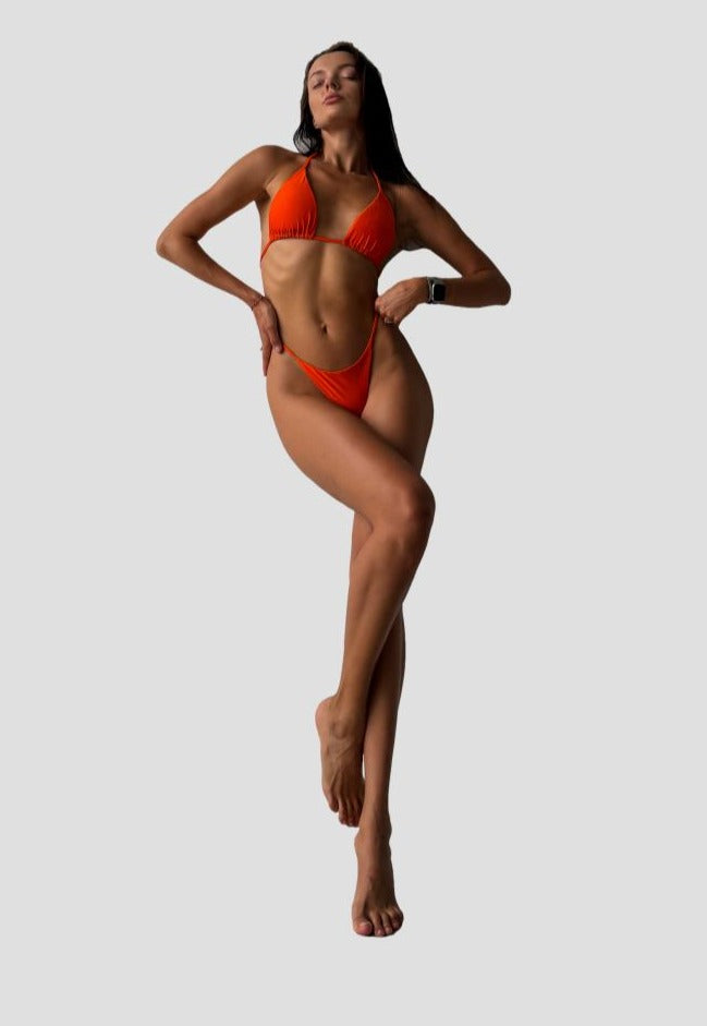 PALM SWM - Oahu Bikini Bottom | Orange, buy at DOORS NYC