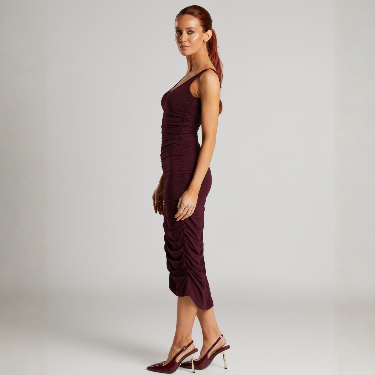 Olera Singlet Dress – Blackberry