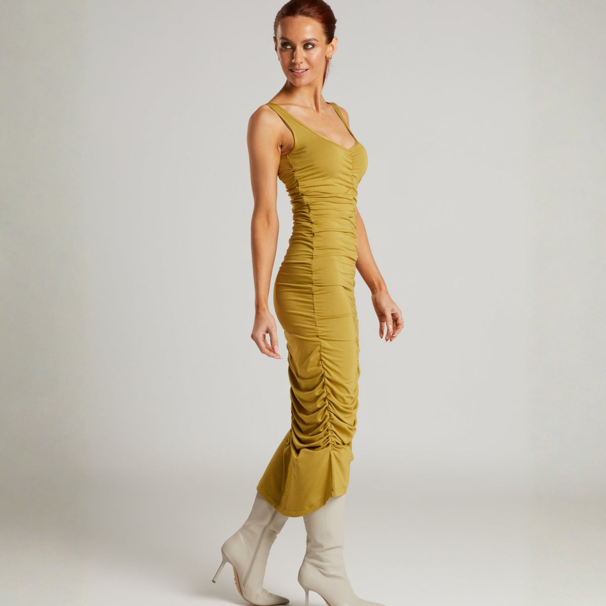 Olera Singlet Dress – Sahara