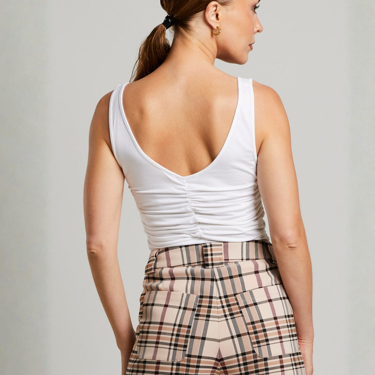 Olera Singlet Top – Vanilla
