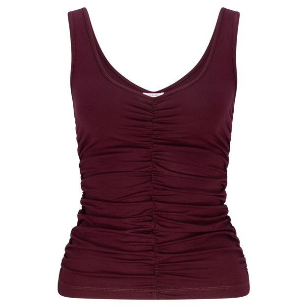 Olera Singlet Top | Blackberry