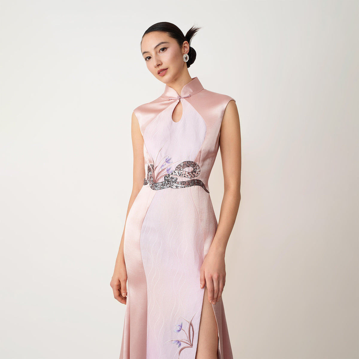 Ombre Pink Snack &amp; Orchid Qipao