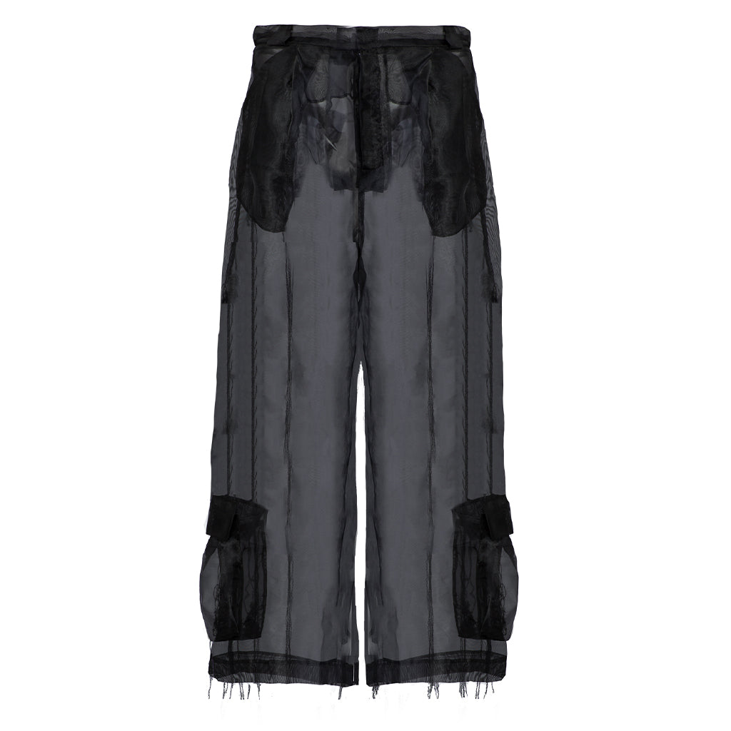 MASHAT - Organza Black Pants, buy at doors. nyc