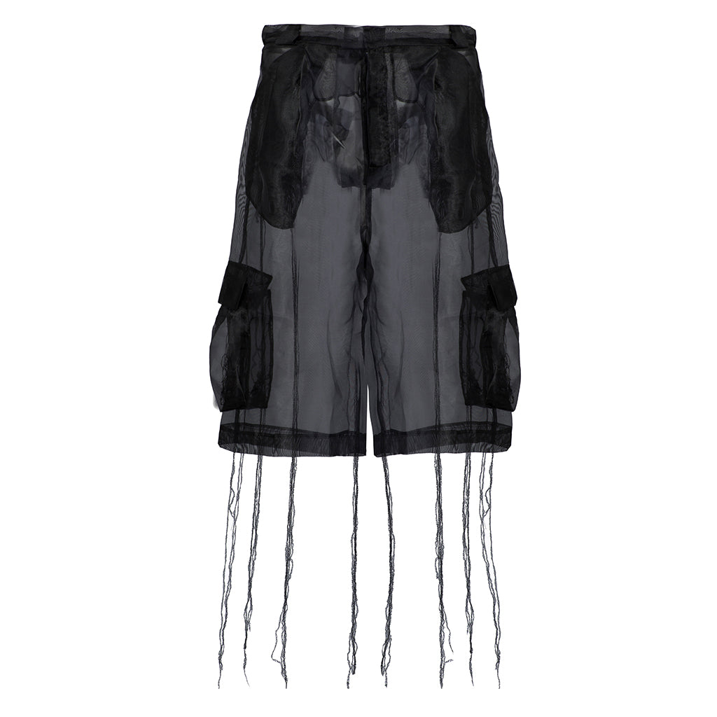 MASHAT -Organza Black Shorts, buy at doors. nyc