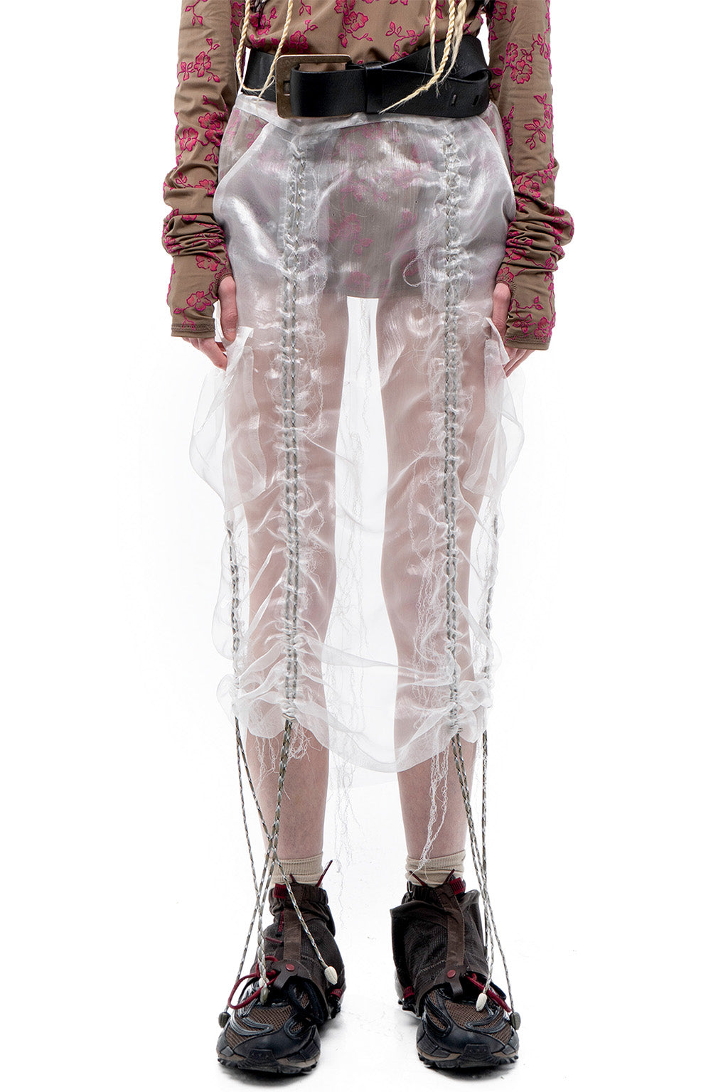 MASHAT -Organza White Skirt, buy at doors. nyc