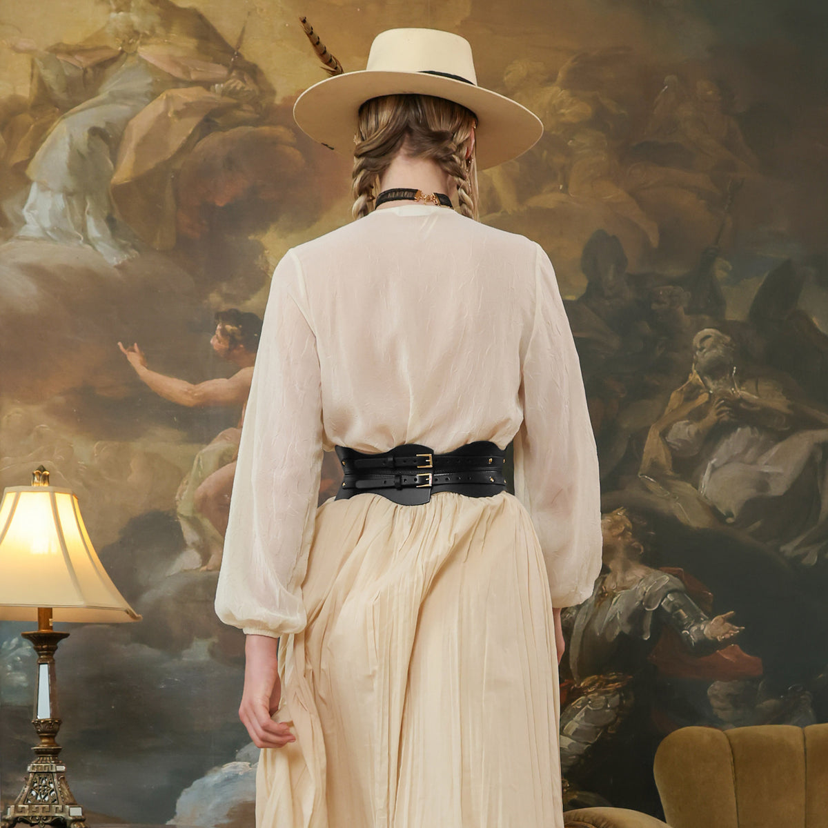 Black Fira Corset Belt