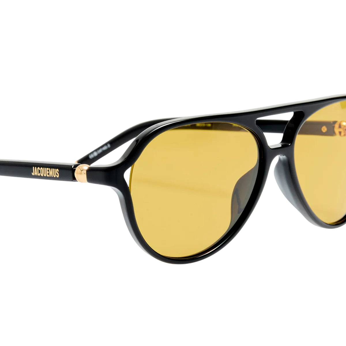 Pastro Sunglasses | Black and Yellow