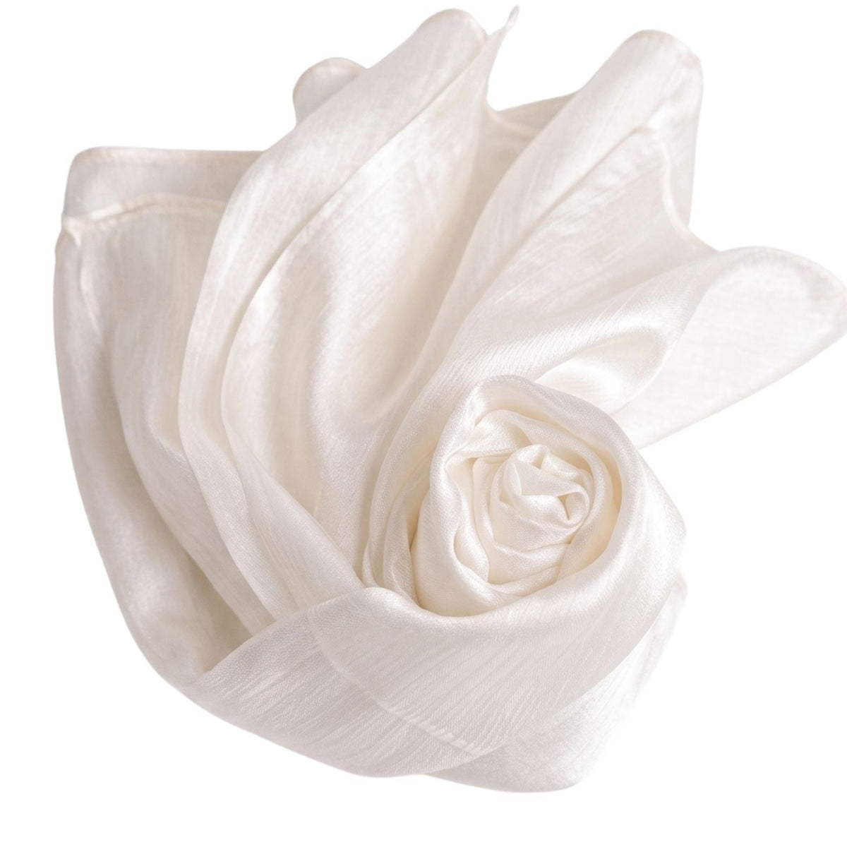 Pearl White Scarf