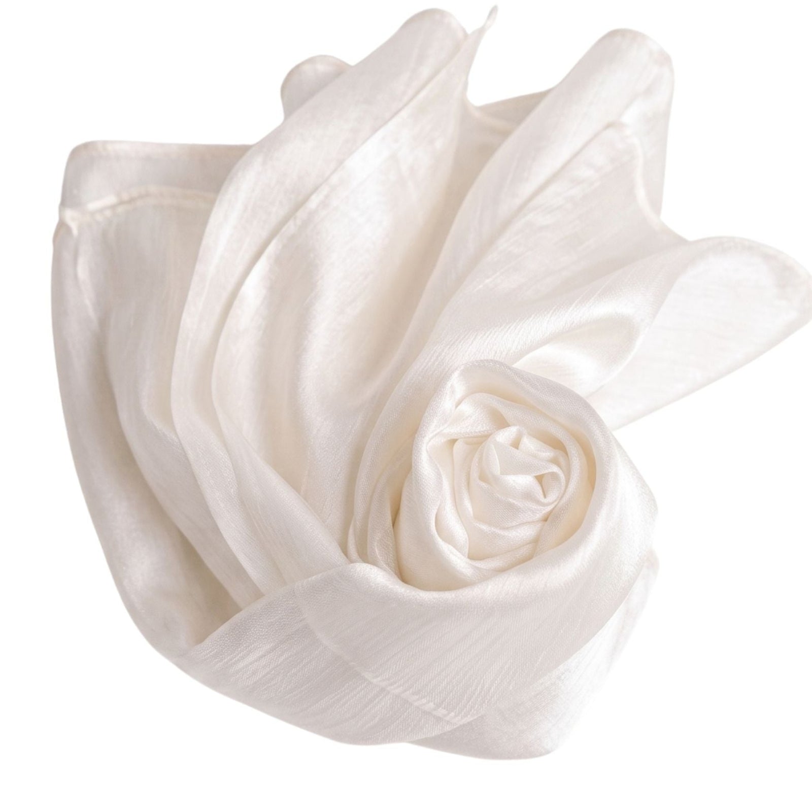 Pearl White Scarf