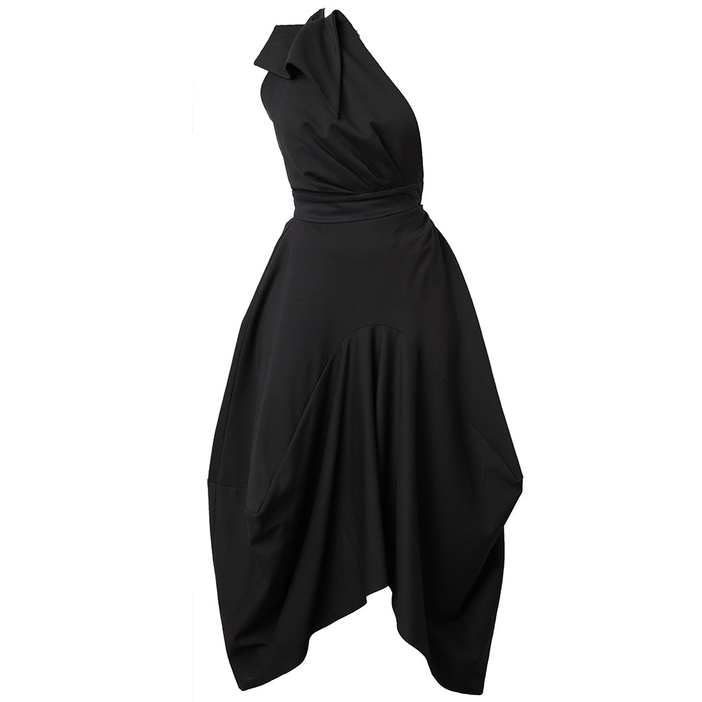 METAMORPHOZA - Pinafore Skirt | Black, buy at DOORS NYC