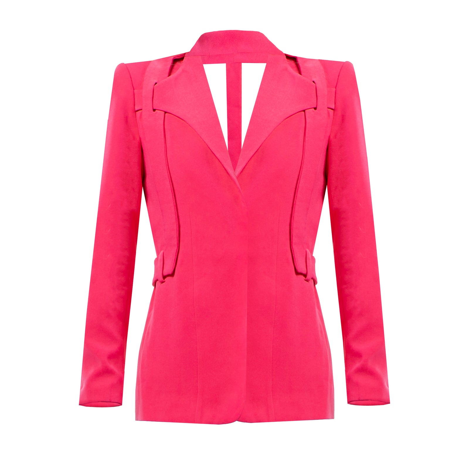 ELSA NILAJ - Cut-Out Back Statement Jacket, buy at DOORS NYC