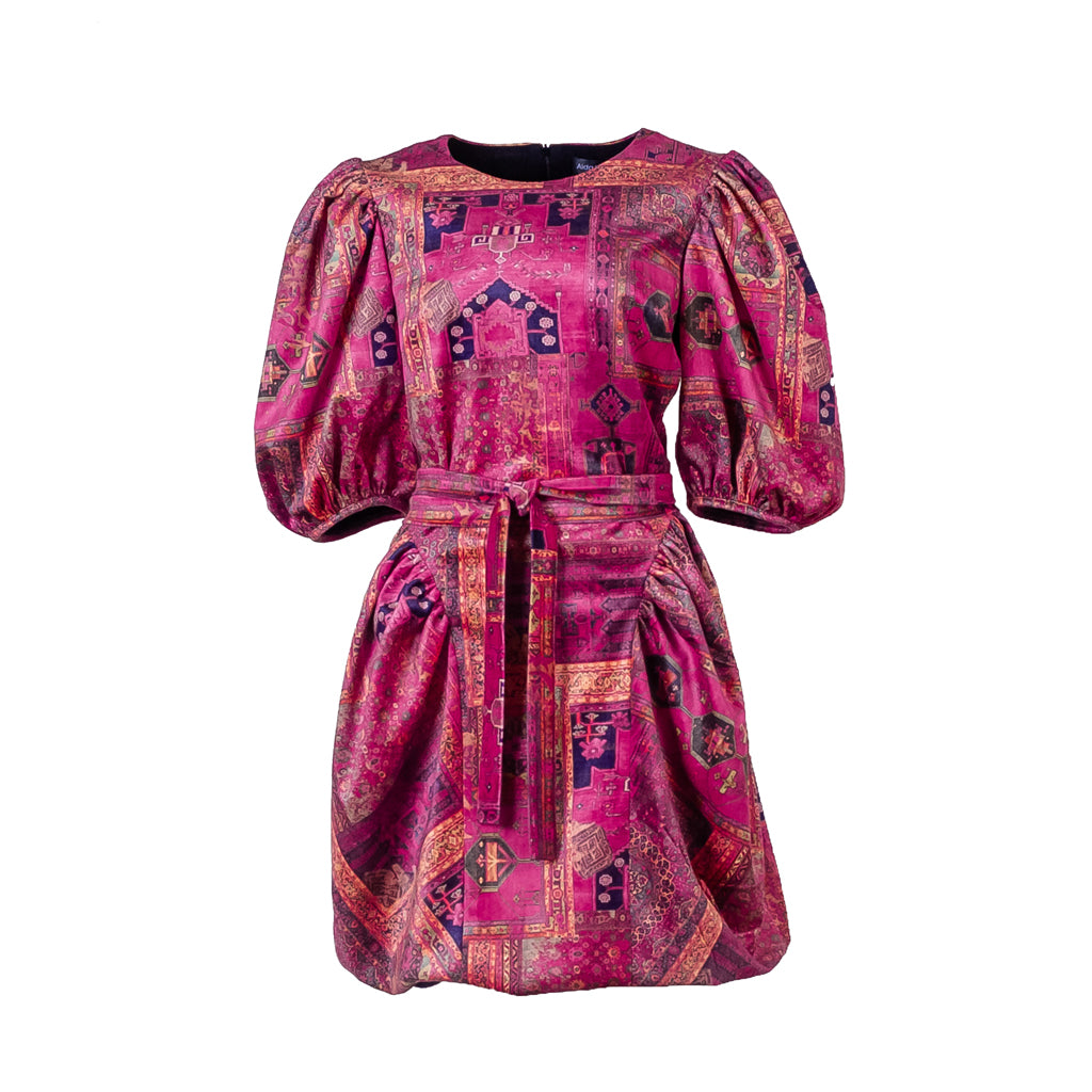 Pink Velour Dress | PR Sample