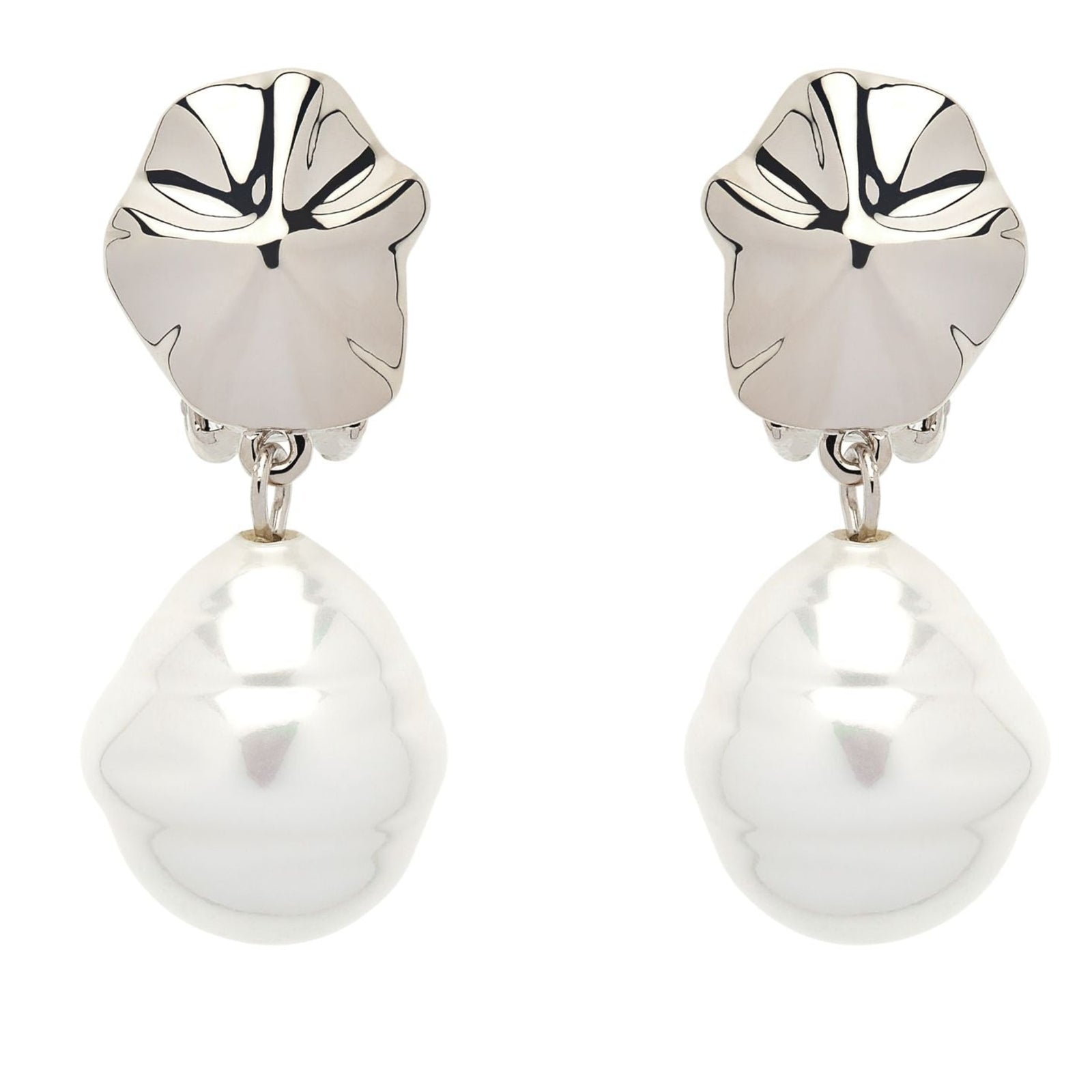 Platinum Baroque  Earrings