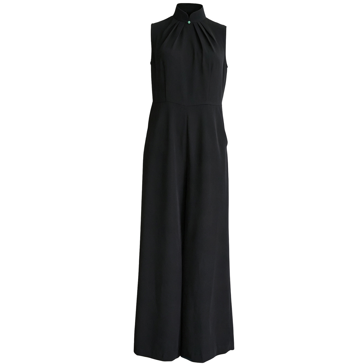 Black Sleeveless Jumpsuit