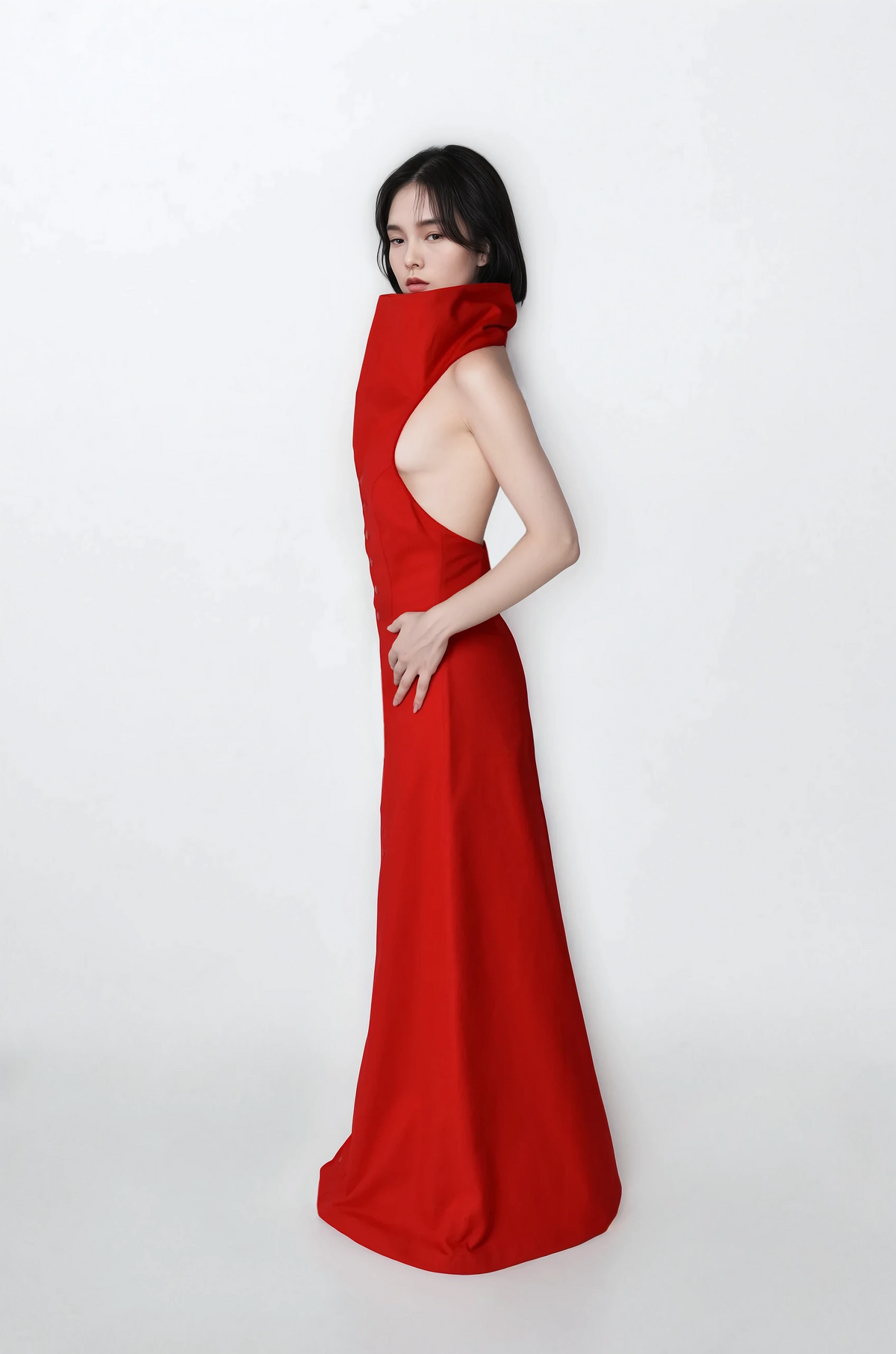 Akai Dress | Red