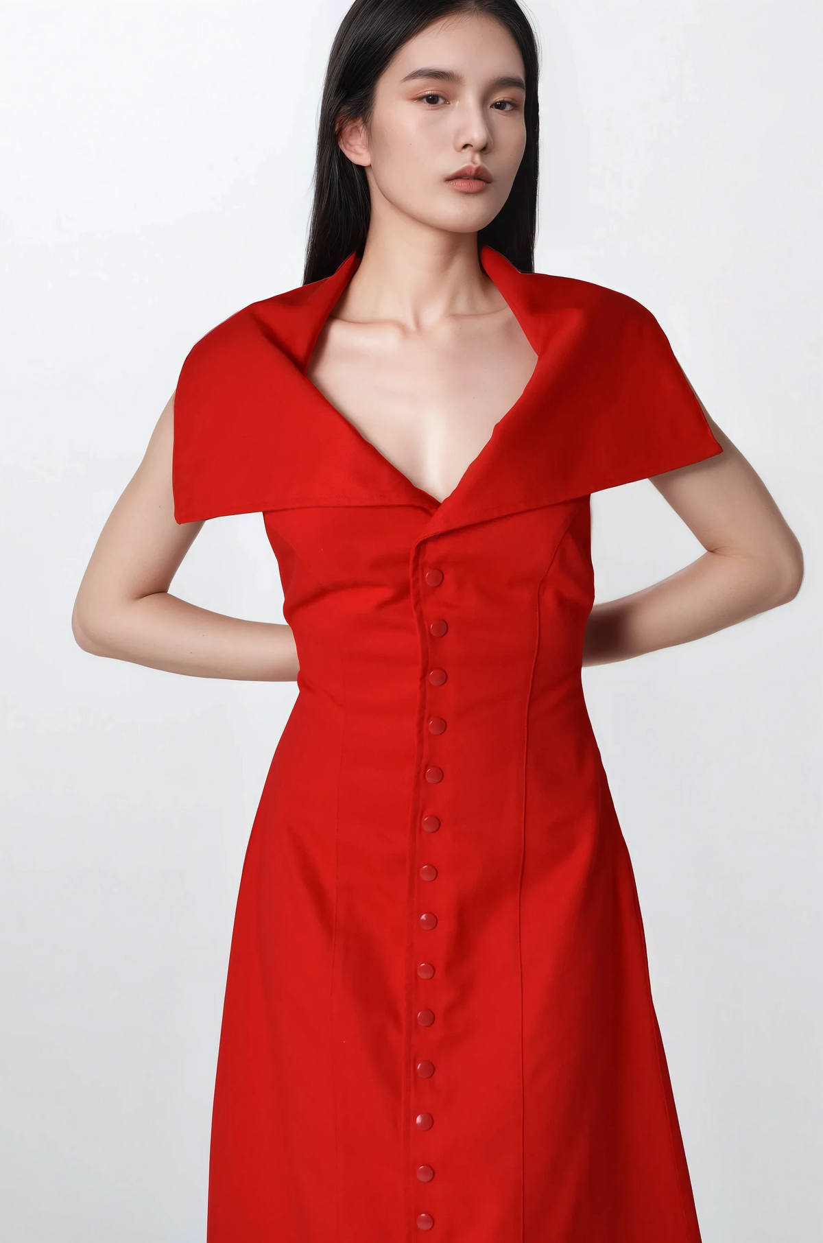 TANIA ORELLANA - Lagoon Dresst | Black , buy at DOORS NYC