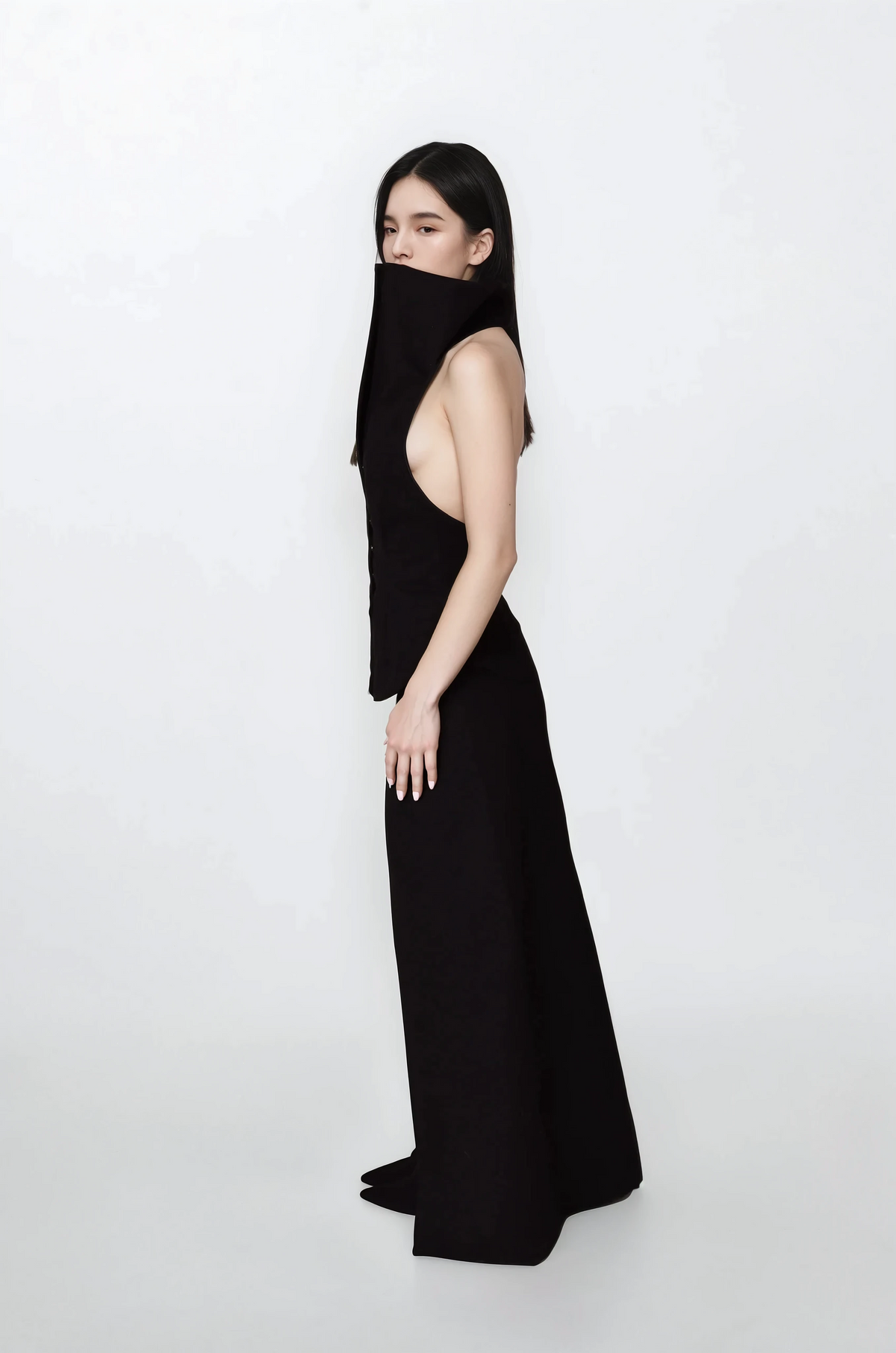 TANIA ORELLANA - Fragmento top PR Sample at DOORS NYC PR showroom