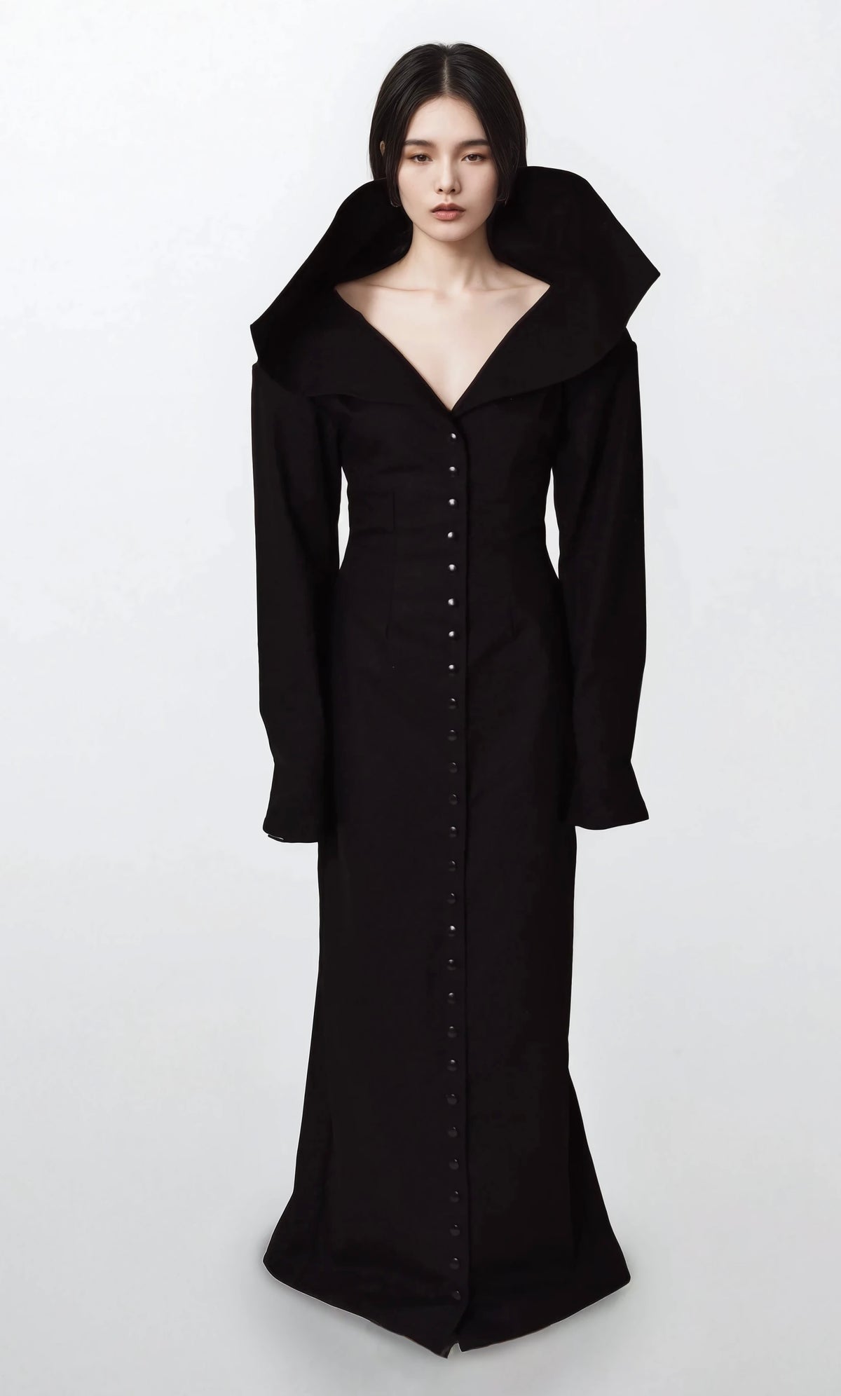 TANIA ORELLANA - Eter Coat | Black, buy at DOORS NYC