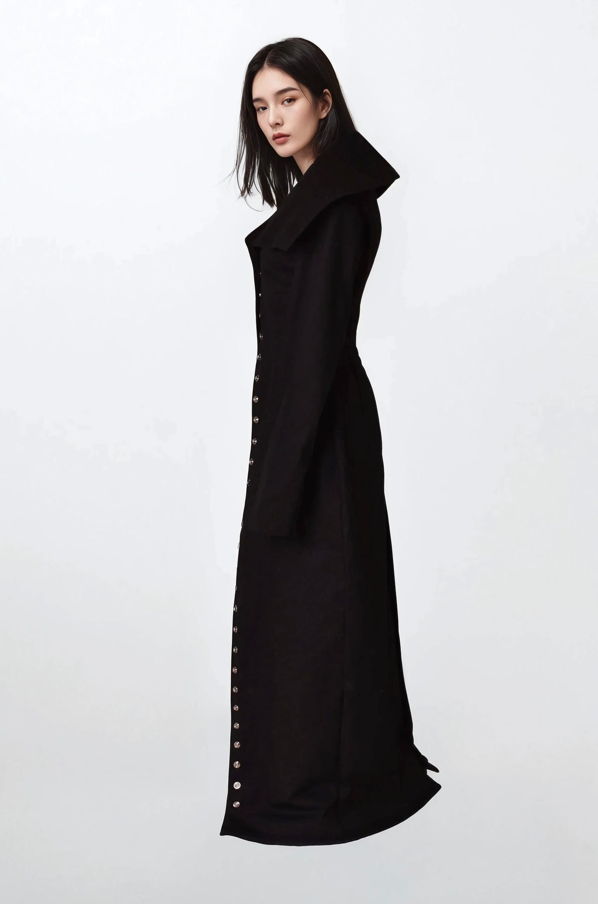 TANIA ORELLANA - Eter Coat | Black, buy at DOORS NYC