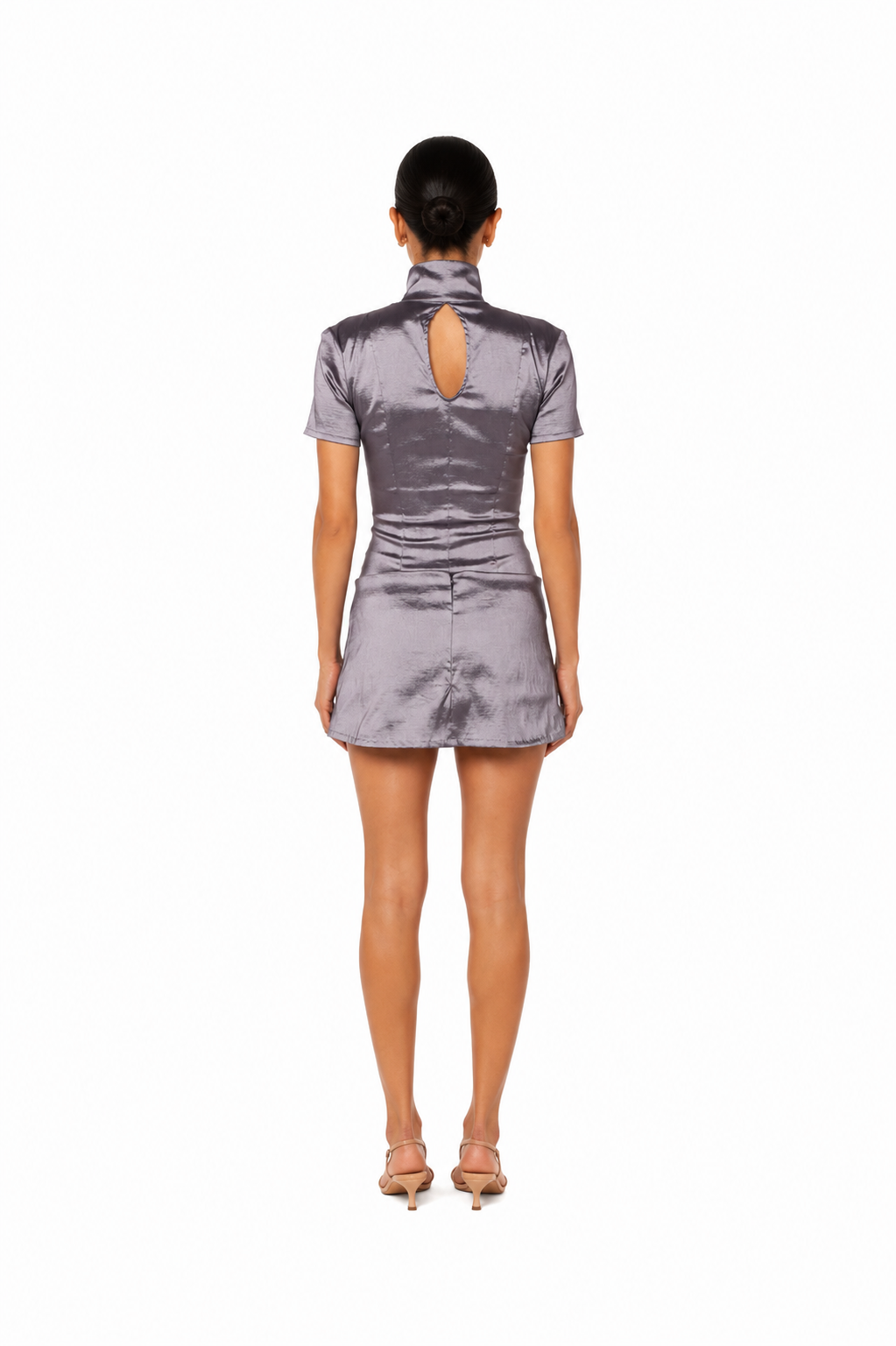 TANIA ORELLANA - Muse Skirt Silver, buy at DOORS NYC