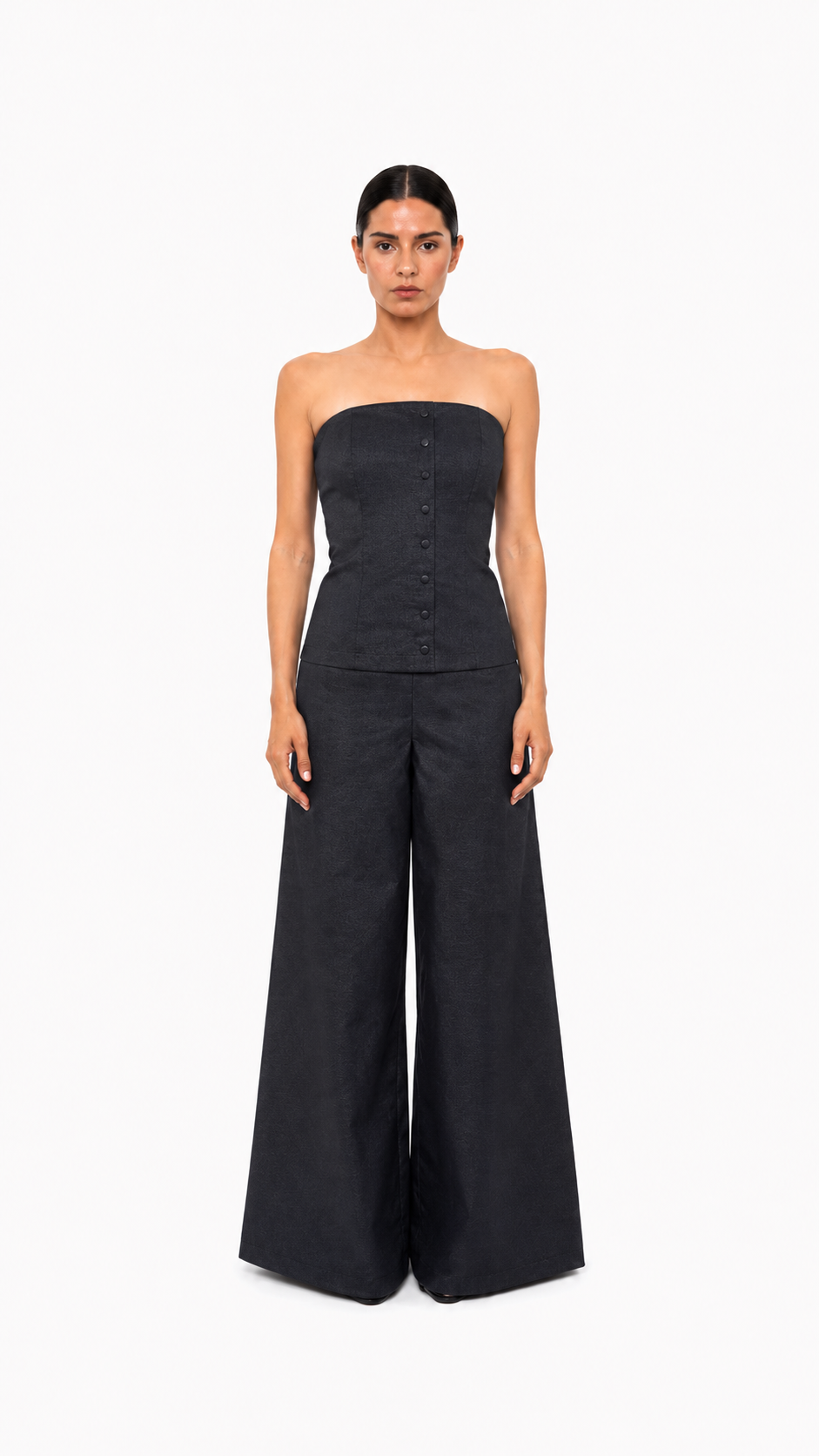 TANIA ORELLANA - Atlantico Top Blue, buy at DOORS NYC