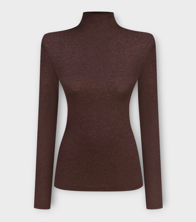 Brown FOUNDATION Turtleneck