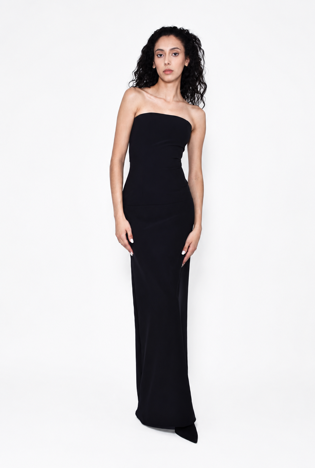 TANIA ORELLANA - Vertebra Dress Black, buy at DOORS NYC