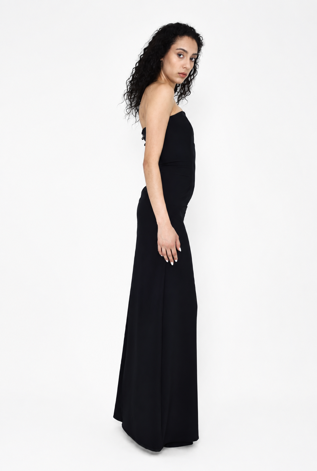 TANIA ORELLANA - Vertebra Dress Black, buy at DOORS NYC