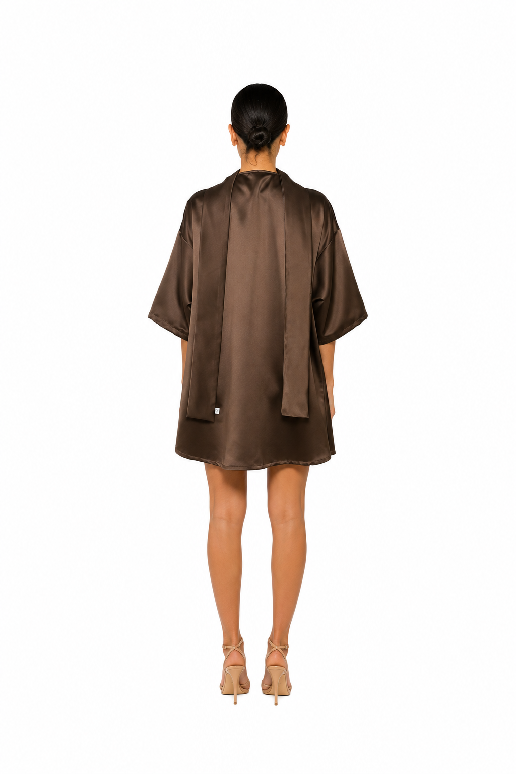 TANIA ORELLANA - Bruma Shirt Brown, buy at DOORS NYC