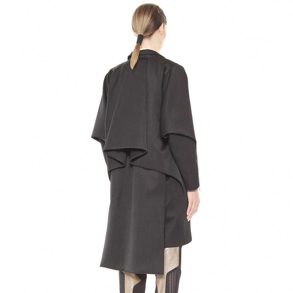 CORINNA HOUIDI - Rajal Coat | Black, buy at DOORS NYC