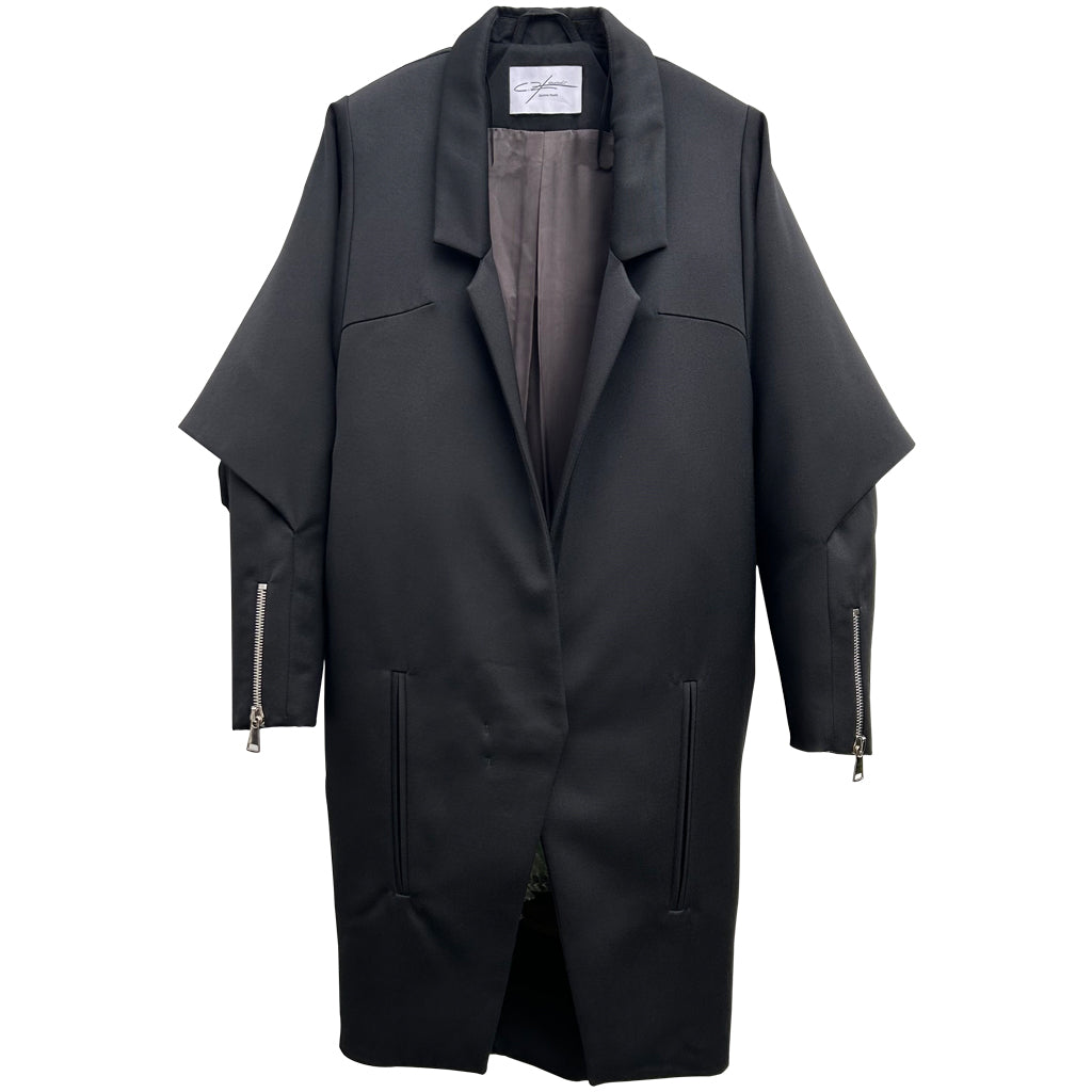CORINNA HOUIDI - Rajal Coat | Black, buy at DOORS NYC
