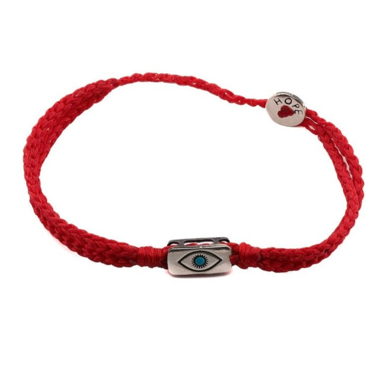 Red Hope Eye Bracelet